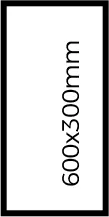 300x600x10mm, 300x600x20mm