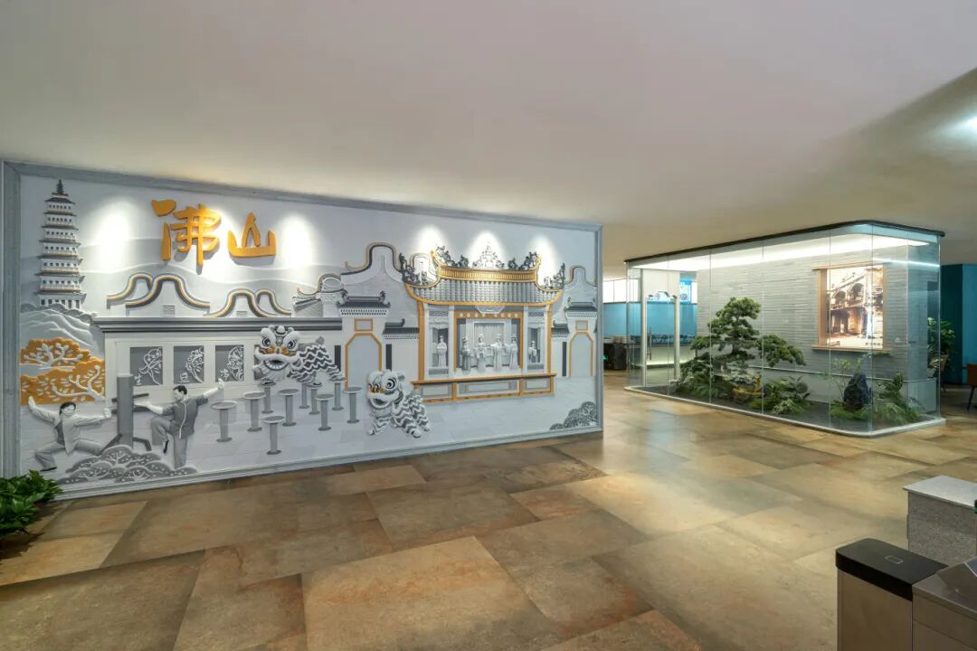 발포 세라믹 옅은 부조