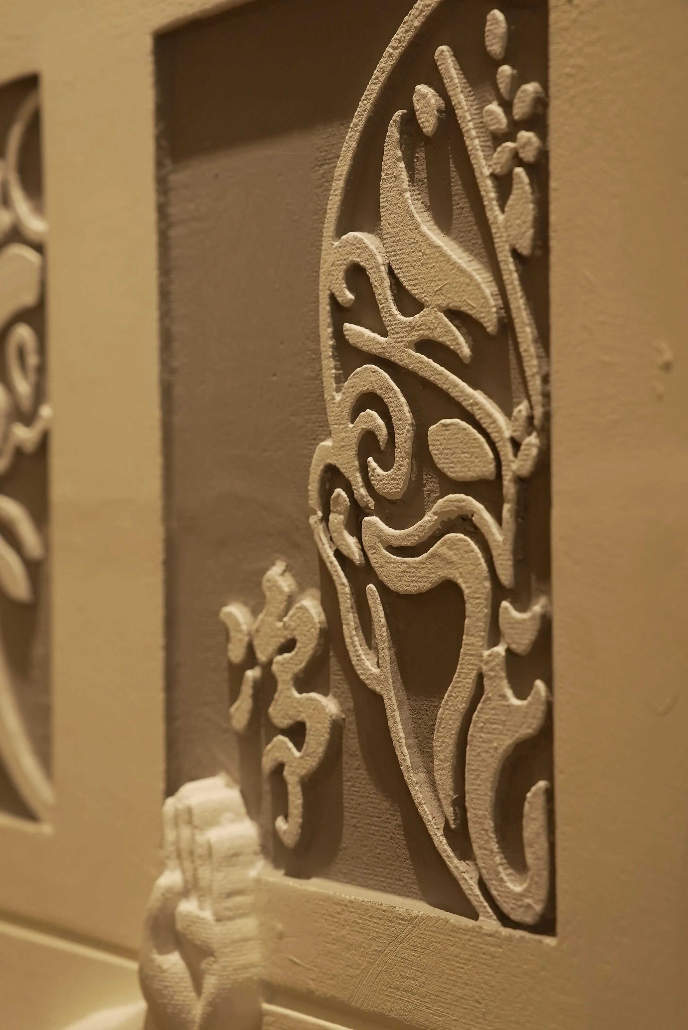 발포 세라믹 옅은 부조