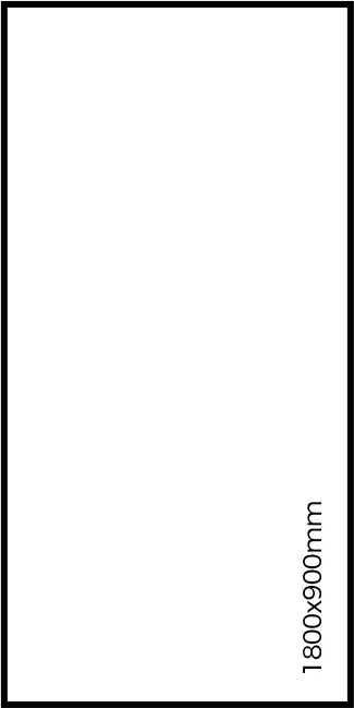 900x1800x9mm