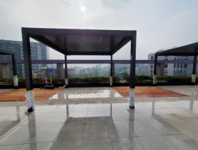 한국 모델하우스 옥상